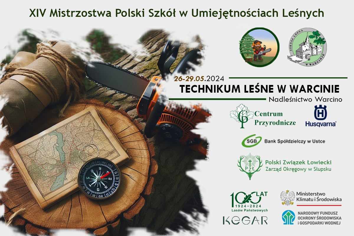 XIV Mistrzostwa Polski Szkół w Umiejętnościach Leśnych