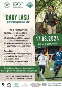 “DARY LASU NA SPORTOWE ZAKOŃCZENIE LATA”