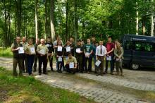 Warsztaty z użytkowania lasu dla uczniów Technikum Leśnego w Warcinie